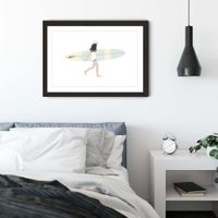 Summer Solstice Art Print Black Frame | Bombinate Summer Solstice Art Print Black Frame | Bombinate