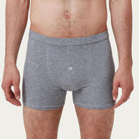 Grey Melange 5 Pack Boxer Brief | Bombinate Grey Melange 5 Pack Boxer Brief | Bombinate