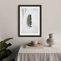 Minimal Forest Love Art Print Black Frame | Bombinate Minimal Forest Love Art Print Black Frame | Bombinate