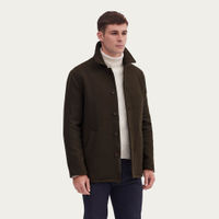 Dark Green Pea Coat | Bombinate Dark Green Pea Coat | Bombinate