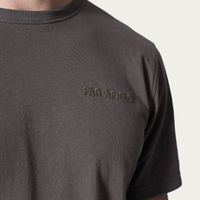 Beluga Grey Embroidered Logo T-Shirt | Bombinate