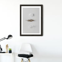 Stones & Branches II Art Print Black Frame | Bombinate Stones & Branches II Art Print Black Frame | Bombinate