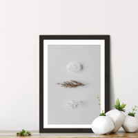 Stones & Branches II Art Print Black Frame | Bombinate Stones & Branches II Art Print Black Frame | Bombinate