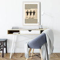 Die Vernunft Art Print White Frame | Bombinate Die Vernunft Art Print White Frame | Bombinate