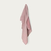 Red Lido Beach Towel Plaid | Bombinate Red Lido Beach Towel Plaid | Bombinate