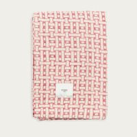 Red Lido Beach Towel Plaid | Bombinate Red Lido Beach Towel Plaid | Bombinate