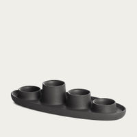Black 4 Funnel Aye Aye! Candle Holder | Bombinate Black 4 Funnel Aye Aye! Candle Holder | Bombinate