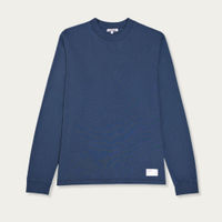 Navy Mockneck LS Tee | Bombinate Navy Mockneck LS Tee | Bombinate