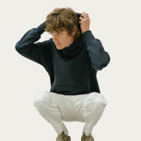 Navy Organic Hoodie | Bombinate Navy Organic Hoodie | Bombinate