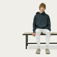 Navy Organic Hoodie | Bombinate Navy Organic Hoodie | Bombinate