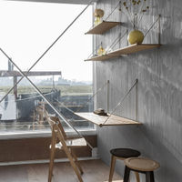 Brass Loop Shelf | Bombinate Brass Loop Shelf | Bombinate