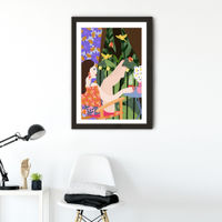 Waiting for The Summer to Come Art Print Black Frame | Bombinate Waiting for The Summer to Come Art Print Black Frame | Bombinate