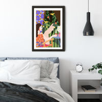 Waiting for The Summer to Come Art Print Black Frame | Bombinate Waiting for The Summer to Come Art Print Black Frame | Bombinate