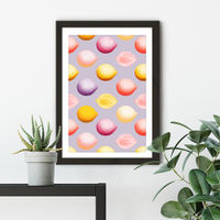 Lemons Art Print Black Frame | Bombinate Lemons Art Print Black Frame | Bombinate