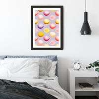 Lemons Art Print Black Frame | Bombinate Lemons Art Print Black Frame | Bombinate