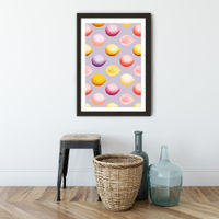 Lemons Art Print Black Frame | Bombinate Lemons Art Print Black Frame | Bombinate