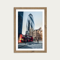 Isolation Art Print Oak Frame | Bombinate Isolation Art Print Oak Frame | Bombinate