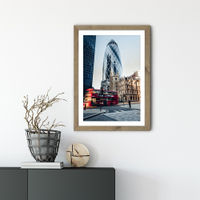 Isolation Art Print Oak Frame | Bombinate Isolation Art Print Oak Frame | Bombinate