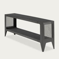 Slate Black Chamfer Lowboard | Bombinate Slate Black Chamfer Lowboard | Bombinate
