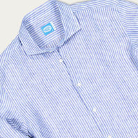 Blue Corsica Linen Shirt | Bombinate Blue Corsica Linen Shirt | Bombinate