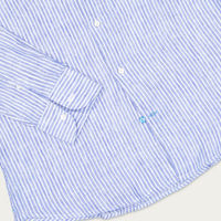 Blue Corsica Linen Shirt | Bombinate Blue Corsica Linen Shirt | Bombinate