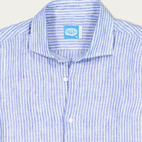 Blue Corsica Linen Shirt | Bombinate Blue Corsica Linen Shirt | Bombinate