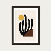 Canyon Art Print Black Frame | Bombinate Canyon Art Print Black Frame | Bombinate