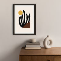 Canyon Art Print Black Frame | Bombinate Canyon Art Print Black Frame | Bombinate