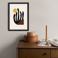 Canyon Art Print Black Frame | Bombinate Canyon Art Print Black Frame | Bombinate