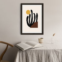Canyon Art Print Black Frame | Bombinate Canyon Art Print Black Frame | Bombinate