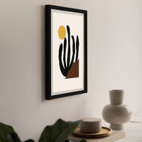 Canyon Art Print Black Frame | Bombinate Canyon Art Print Black Frame | Bombinate