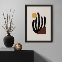 Canyon Art Print Black Frame | Bombinate Canyon Art Print Black Frame | Bombinate