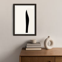 Woman in Swimsuit Art Print Black Frame | Bombinate Woman in Swimsuit Art Print Black Frame | Bombinate