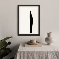 Woman in Swimsuit Art Print Black Frame | Bombinate Woman in Swimsuit Art Print Black Frame | Bombinate