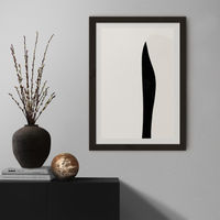 Woman in Swimsuit Art Print Black Frame | Bombinate Woman in Swimsuit Art Print Black Frame | Bombinate