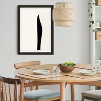 Woman in Swimsuit Art Print Black Frame | Bombinate Woman in Swimsuit Art Print Black Frame | Bombinate