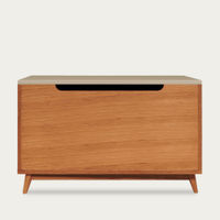 Beige Souk Storage Chest - Honey Oak | Bombinate Beige Souk Storage Chest - Honey Oak | Bombinate