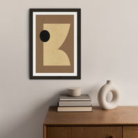 Forme Art Print Black Frame | Bombinate Forme Art Print Black Frame | Bombinate