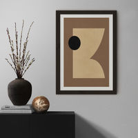 Forme Art Print Black Frame | Bombinate Forme Art Print Black Frame | Bombinate