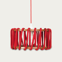 Red Macaron Pendant Lamp | Bombinate Red Macaron Pendant Lamp | Bombinate