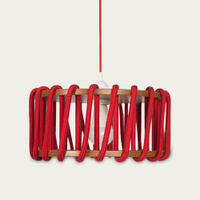 Red Macaron Pendant Lamp | Bombinate Red Macaron Pendant Lamp | Bombinate