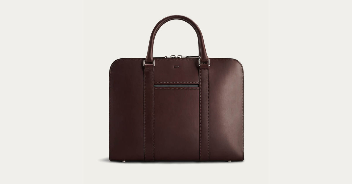 Carl Friedrik | Chocolate with Grey Lining Palissy Slim Leather ...