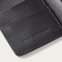 Black Swanfield Leather Card Wallet | Bombinate
