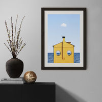 Submarine Art Print Black Frame | Bombinate Submarine Art Print Black Frame | Bombinate