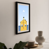 Submarine Art Print Black Frame | Bombinate Submarine Art Print Black Frame | Bombinate