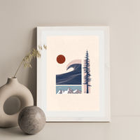 Let Nature Guide You Art Print White Frame | Bombinate Let Nature Guide You Art Print White Frame | Bombinate