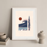 Let Nature Guide You Art Print White Frame | Bombinate Let Nature Guide You Art Print White Frame | Bombinate