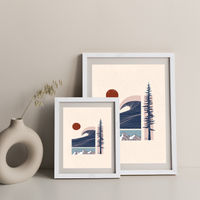Let Nature Guide You Art Print White Frame | Bombinate Let Nature Guide You Art Print White Frame | Bombinate