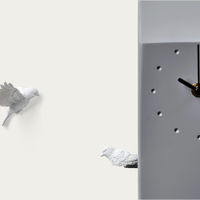Dark Grey Cuckoo Home Clock | Bombinate Dark Grey Cuckoo Home Clock | Bombinate