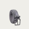Grey Mauro Elastic Viscose Belt | Bombinate Grey Mauro Elastic Viscose Belt | Bombinate